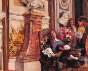 弗朗索瓦 弗拉芒 : Moliere Demanding an Audience with King Louis XIV at Versail